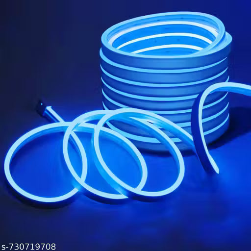 ATULUX Flexible Neon LED Strip Light (5 Meter) – Water Resistant, Cuttable, Adapter Powered DIY Light for Home Décor & Outdoor Use (White)