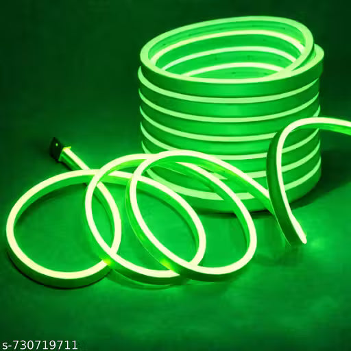ATULUX Flexible Neon LED Strip Light (5 Meter) – Water Resistant, Cuttable, Adapter Powered DIY Light for Home Décor & Outdoor Use (White)