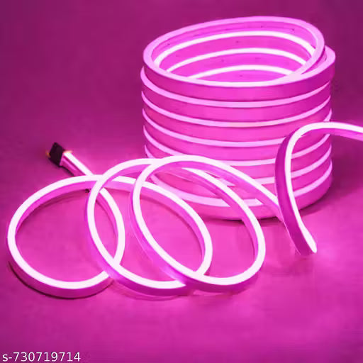 ATULUX Flexible Neon LED Strip Light (5 Meter) – Water Resistant, Cuttable, Adapter Powered DIY Light for Home Décor & Outdoor Use (White)