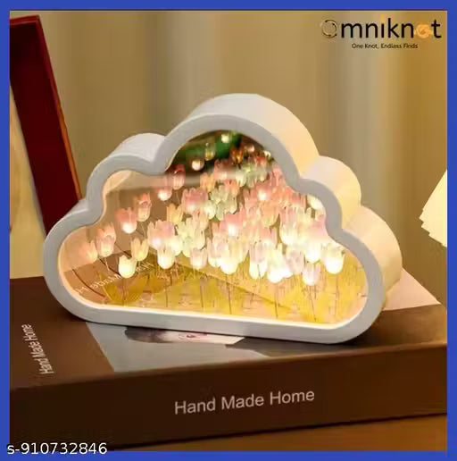 Tulip Endless Bloom Night Light Cloud Mirror